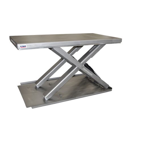 Mesa elevadora de tijeras simples - TCB 1000SS - KRAUS Betriebsausstattung und Fördertechnik GmbH - electrohidráulico / estacionaria