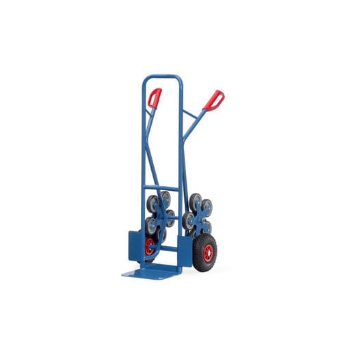 Carretilla de almacén para escalera - TK1327 - KRAUS Betriebsausstattung und Fördertechnik GmbH - para el transporte / de acero