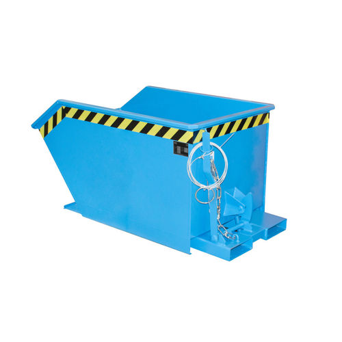 Volquete basculante de acero - GU 500 - KRAUS Betriebsausstattung und Fördertechnik GmbH - para residuos / para productos a granel / para arena
