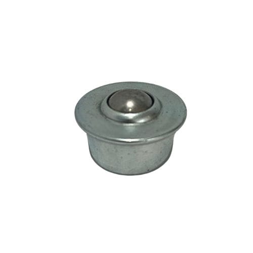Rodillo esférico de acero - 100 kg - KRAUS Betriebsausstattung und Fördertechnik GmbH - con cárter de chapa de acero / para cargas pesadas