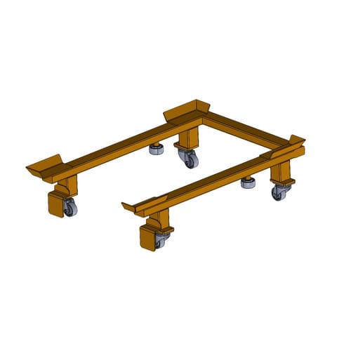 Carretilla en U - U-Trolley - KRAUS Betriebsausstattung und Fördertechnik GmbH - de transporte / con paleta / para la industria