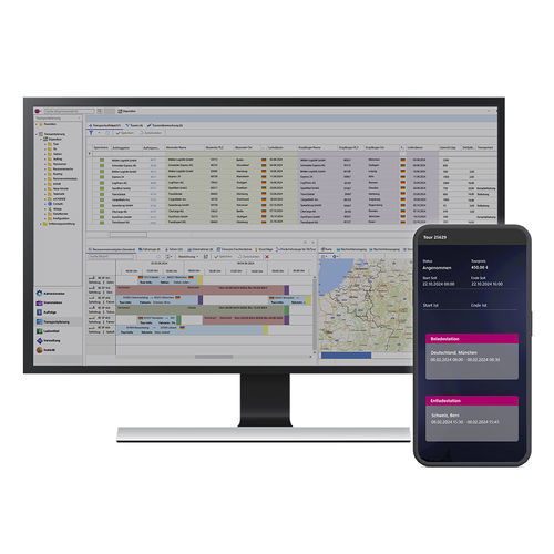 Software de gestión - CarLo® inTOUCH - Soloplan GmbH Software für Logistik und Planung - de supervisión / de creación / de planificación