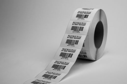 Etiqueta de códigos de barras - Plöckl Media Group GmbH - de identificación / con motivos estampados / adhesiva