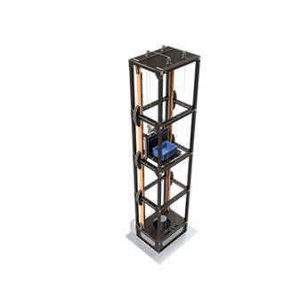 Transportador elevador - ligenium GmbH - con cadena / vertical / de transporte