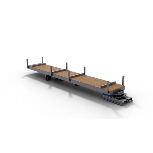 Semirremolque plataforma - Simply. Logistic Systems GmbH - para carga alargada / de manipulación