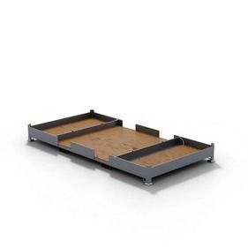 Paleta de retención para cargas pesadas - Simply. Logistic Systems GmbH - de acero galvanizado