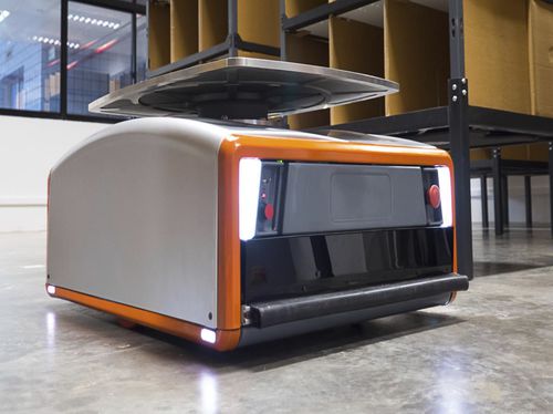 Robot móvil autónomo (AMR) de transporte - LODAMASTER DEPO VE. YÜKLEME - de carga / bidireccional / con plataforma