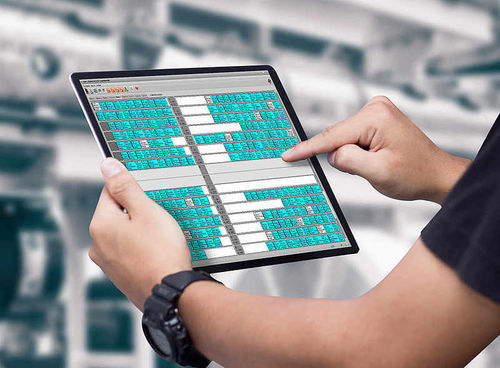 Software de gestión de almacenes WMS - WMS/MFC - SMB International GmbH - de gestión de existencias / pilotaje de procesos de fabricación batch / para almacenamiento automático