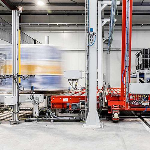 Sistema de transferencia automatizado - SMB International GmbH - de cinta transportadora / para transporte