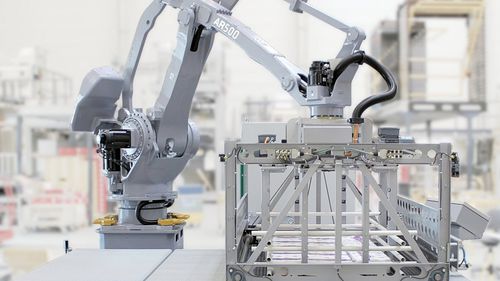 Paletizador de pórtico - AR500  - Körber Supply Chain GmbH - robotizado / máquina / industrial