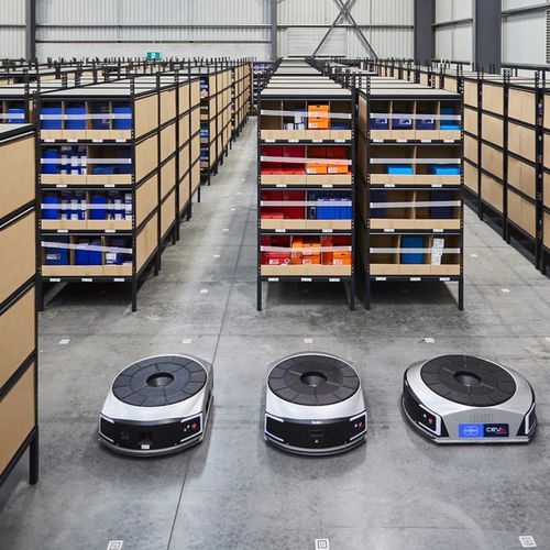 Robot móvil autónomo (AMR) de manipulación - Körber Supply Chain GmbH - de transporte / para palés