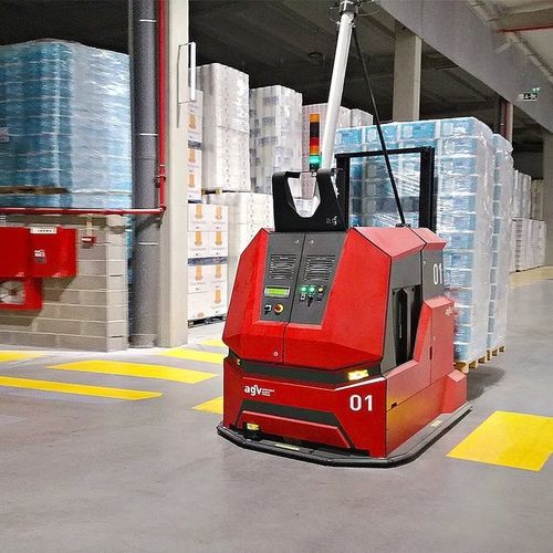AGV de manipulación - Körber Supply Chain GmbH - de transporte / carretilla elevadora / apilador frontal