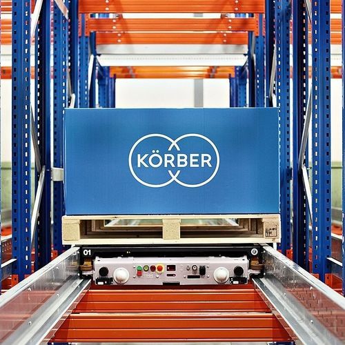 RGV automatizado - Körber Supply Chain GmbH - para almacén