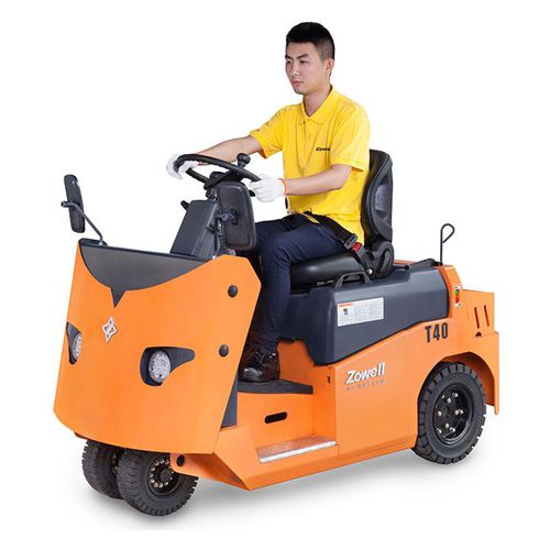 Tractor industrial - XTA40 - Zowell - eléctrico / con 4 ruedas / con operador sentado