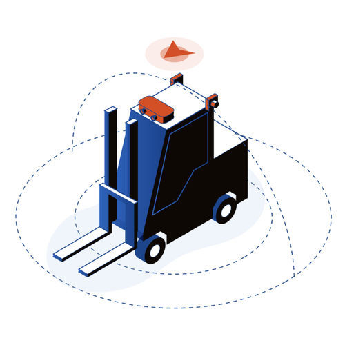 Sistema de navegación para AGV - Alphasense Autonomy - Sevensense Robotics AG - para carretilla elevadora automatizada