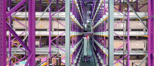 Sistema de almacenamiento de lanzadera compacto - StoreBiter® OPS - GEBHARDT Intralogistics Group