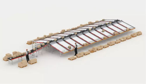 Sistema de clasificación automático - ArmSorter - GEBHARDT Intralogistics Group - para cajas de cartón