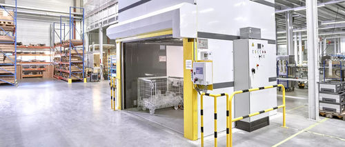 Montecarga eléctrico - ConVer® series - GEBHARDT Intralogistics Group - para obra / industrial / de columna