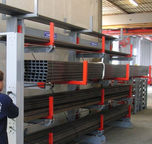 Estantería de almacenamiento - EASY-MAG - CIAMPALINI COSTRUZIONI MECCANICHE SRL - de acero inoxidable / móvil