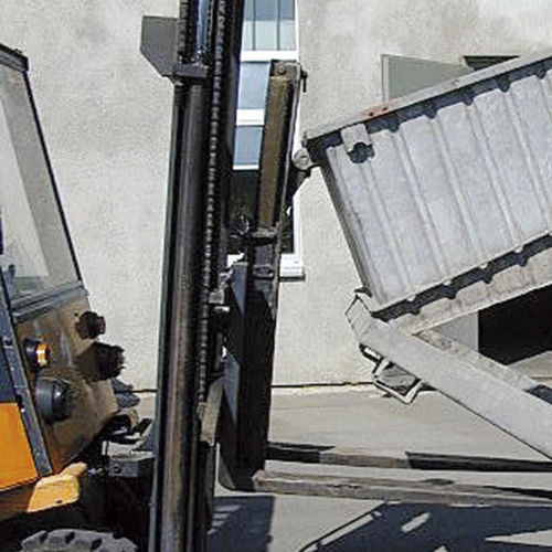 Volquete auto-basculante de metal - S 10 - BEV series - stabau Schulte-Henke GmbH - para productos a granel / abierto / elevador