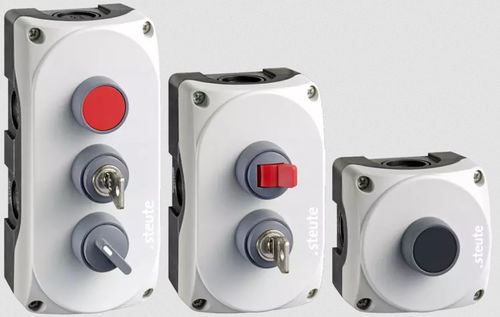 Telemando sin cable - RF BF 74-NET series - steute Technologies GmbH & Co. KG - con botón configurable / industrial / para máquinas
