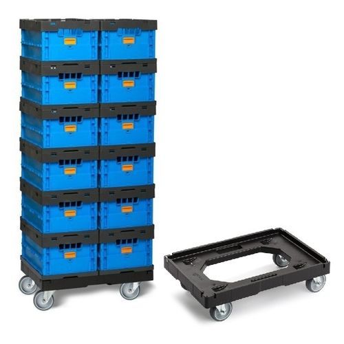 Plataforma rodante portacubetas - MO64TP5107 - IMILANI SRL SOCIETÀ BENEFIT - de plástico / para paso