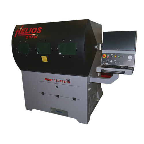 Máquina de corte láser de fibra - HELIOS - LASERBERG TECH SRL - para aluminio / para acero / para acero inoxidable