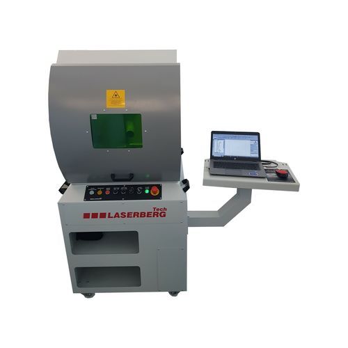 Máquina de marcado láser UV - FIBERG PLUS UV - LASERBERG TECH SRL - compacta / automática / de alta precisión