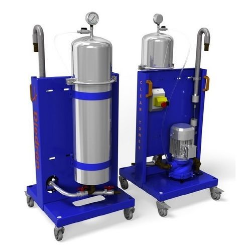 Unidad de autofiltración centrífuga - EFFE 2 - DIEDRON SRL - para líquido / de acero inoxidable