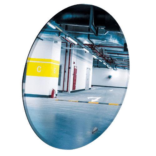 Espejo convexo - 103 ESP - Vialux - redondo / Polymir® / de seguridad