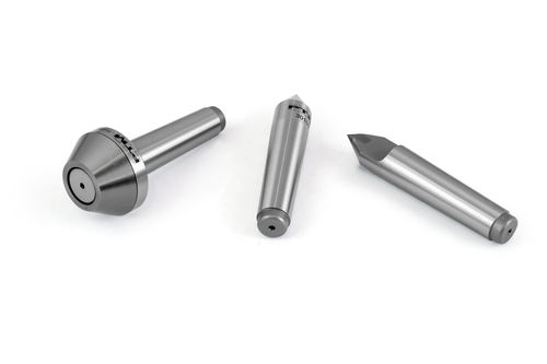 Contrapunto fijo - NUOVA PTM MECCANICA SRL - punta completa / con cono morse / de carburo