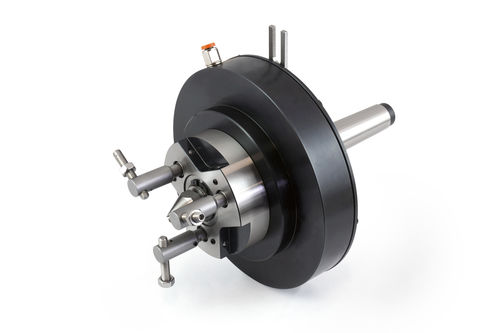 Punto de arrastre frontal constante - NUOVA PTM MECCANICA SRL - hidráulico / con cono morse