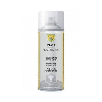 Pintura de protección - PL410 - PLASTIC SPRAY - ECO SERVICE SRL - transparente / en spray / para cemento