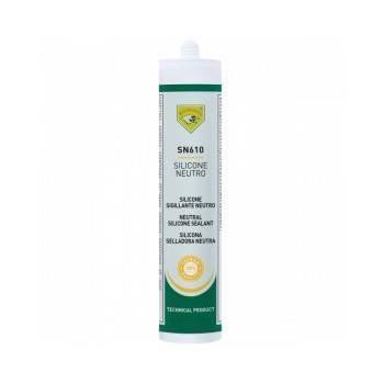 Cola-masilla silicona - SN610 - SILICONE NEUTRO - ECO SERVICE SRL - monocomponente / neutra / elástica