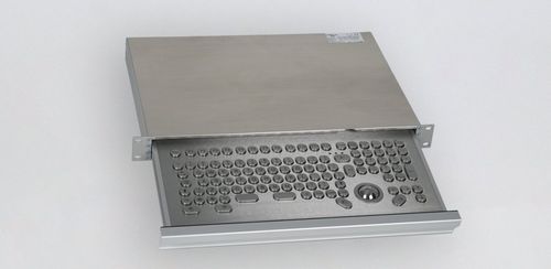 Cajón-rack con teclado - PRINTEC-DS KEYBOARD GMBH - 1U / 19"