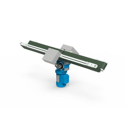 Cinta transportadora flexible - RIBOLI SRL - de aspiración / de perfil de aluminio / con rodillos