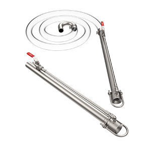Tubo de vacío - CANDAS 008 ACI 316L - NOVACOM - Z.A.