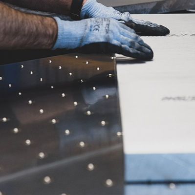Panel de nido de abeja de aluminio - AVIOMETAL SPA