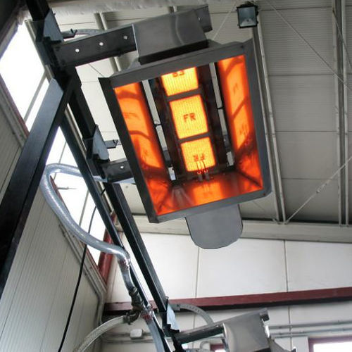 Calefactor radiante de aire caliente - Sunrad - OFFICINE TERMOTECNICHE FRACCARO SRL - industrial