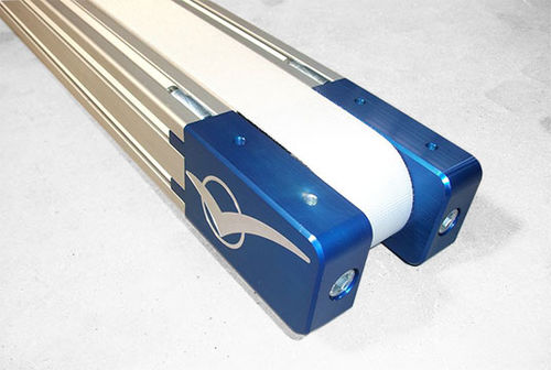 Cinta transportadora de plástico - ALIVIBRO SRL - industrial / blanca