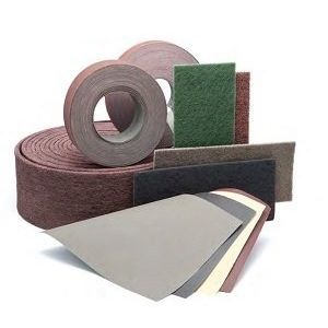 Rodillo abrasivo de tejido no tejido - CTA CALFLEX SRL - de papel / ancho / para el pulido