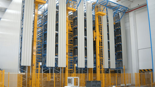 Transelevador automático - UTECO CONTEC SRL - para sistema de organización / para almacén