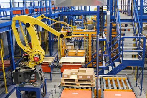 Robot de paletización - UTECO CONTEC SRL - articulado / de suelo