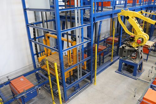 Ascensor automático - UTECO CONTEC SRL - para el sector de la construcción / industrial / de manipulación