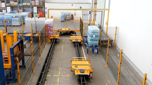 Sistema de almacenamiento de lanzadera - UTECO CONTEC SRL