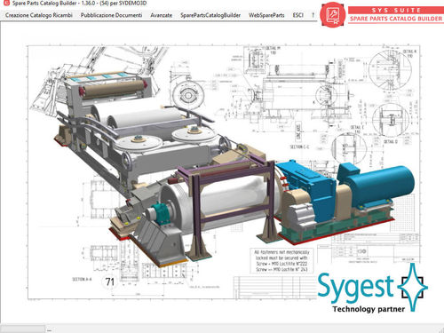 Software de gestión - Spare Parts Catalog Builder - SYGEST SRL - de calidad / de CAD / de creación