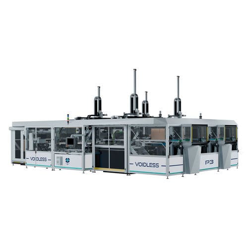 Máquina de fabricación de cajas ondulada - P3 series - VOIDLESS - automática / de gran capacidad / de alta velocidad