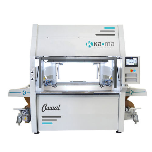 Unidad de proyección automática - KR BM CEVVAL K - Karabudak Mühendislik Makine İmalat Sanayi Ltd. Şti - fija / de pintura / neumática