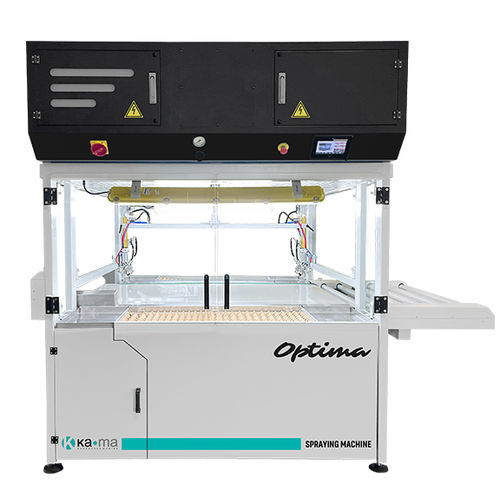 Unidad de proyección fija - Ka-Ma KR Optima - Karabudak Mühendislik Makine İmalat Sanayi Ltd. Şti - de pintura / automática