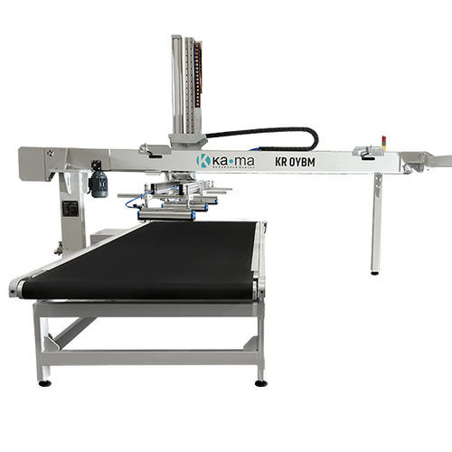 Sistema de carga y descarga automático - Ka-Ma OYBM - Karabudak Mühendislik Makine İmalat Sanayi Ltd. Şti - CNC / de manipulación / para material plástico